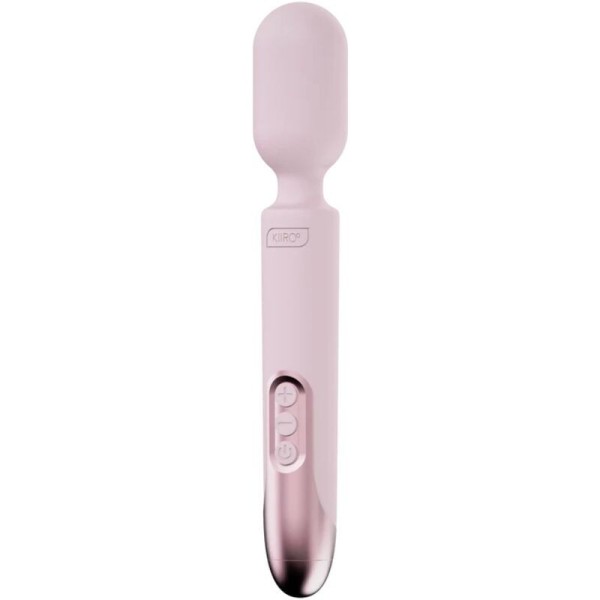 KIIROO - PROWAND VIBRATEUR WAND TÉLÉCOMMANDE + APPLICATION GRATUITE ROSE KIIROO