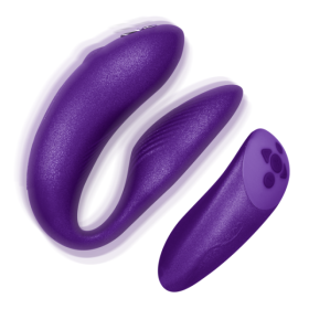 CHORUS VIBRADOR PARA PAREJAS CON SQUEEZE CONTROL LILA WE-VIBE