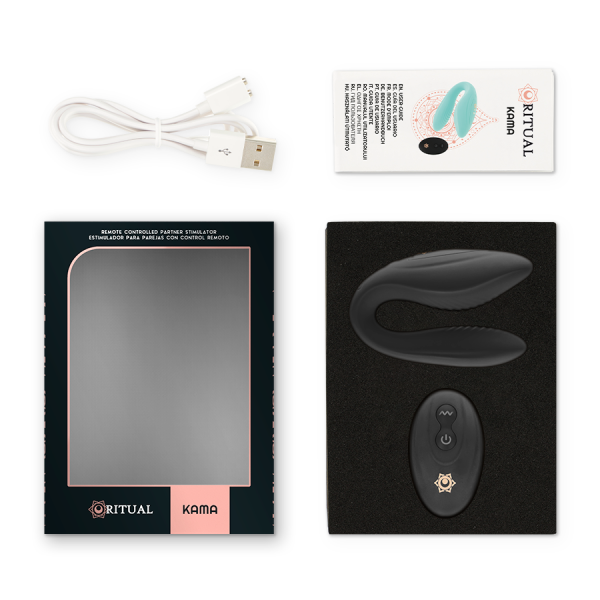 RITHUAL - TÉLÉCOMMANDE KAMA POUR COUPLES AZABACHE RITHUAL