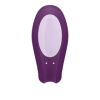 SATISFYER - APLICACIÓN DOBLE JOY CON PURPLE SATISFYER CONNECT