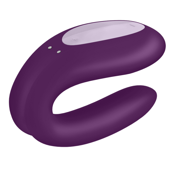 SATISFYER - APLICACIÓN DOBLE JOY CON PURPLE SATISFYER CONNECT