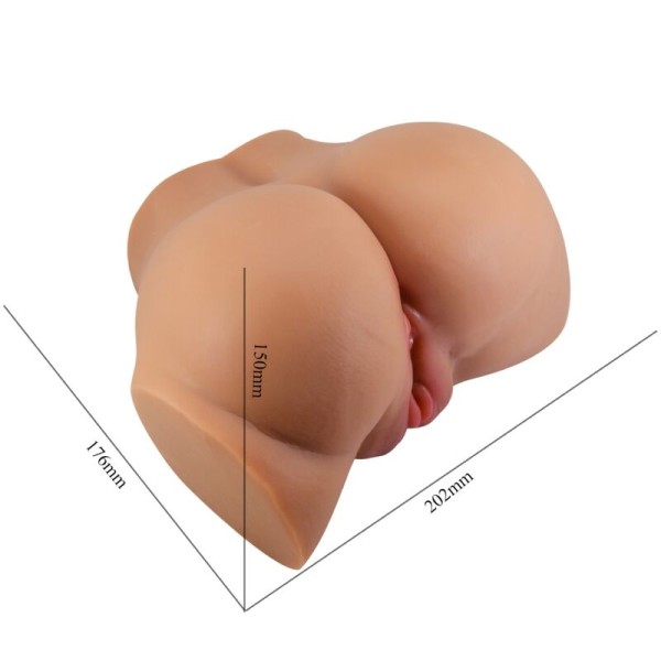 Crazy Bull - Vibrateur Emilia ASS Avec Vagin Réaliste ET Chair...