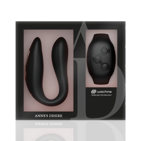 ANNE'S DESIRE - DUAL PLEASURE TECNOLOG UM WATCHME BLACK ANNE'S DESIRE