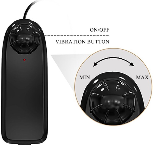 Crazy Bull - Vibrateur Kylie ASS Avec Télécommande Réaliste Va...