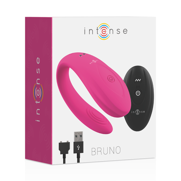 INTENSO - BRUNO PARCEIRO DUPLO PRAZER ROSA INTENSO CASAIS BRINQUEDOS