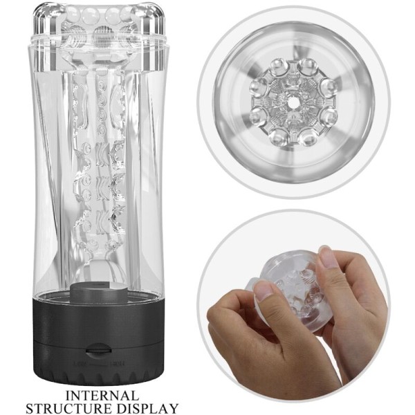 Pretty Love - Masturbateur Homme Tamara Vibrateur Multi-Vitess...