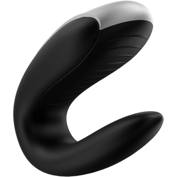 SATISFYER - VIBRADOR DOBLE FUN PARTNER NEGRO SATISFYER CONNECT
