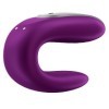 SATISFYER - VIBRADOR DOBLE FUN PARTNER MORADO SATISFYER CONNECT