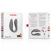 ONINDER - LISBOA G-SPOT & CLITORAL STIMULATEUR NOIR - APPLICATION GRATUITE ONINDER