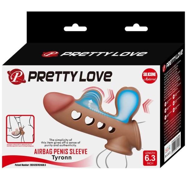 Pretty Love - Manga para pênis Tyronn com airbag