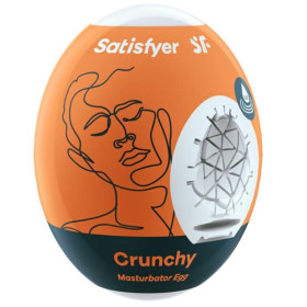 SATISFYER Œuf Masturbateur Croquant - Qualité Premium, Livraison Discrète