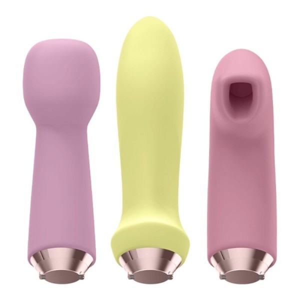 SATISFYER - MARAVILLOSO VIBRADOR HORNO Y AIRE PULSADO SET VIBRADO
