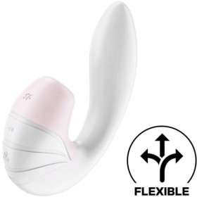 SATISFYER - SUPERNOVA AIR PULSE STIMULATEUR ET VIBRATION BLANC SATISFYER AIR PULSE