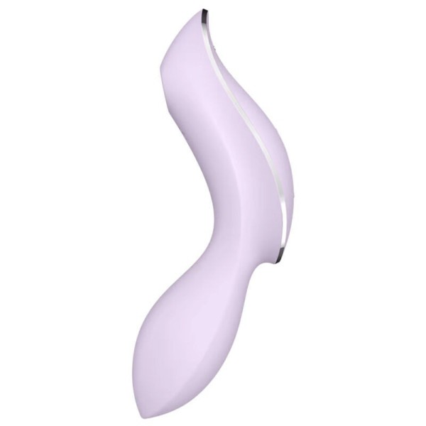SATISFYER - VIBRATEUR CURVY TRINITY 2 AIR PULSE VIOLETTE SATISFYER AIR PULSE