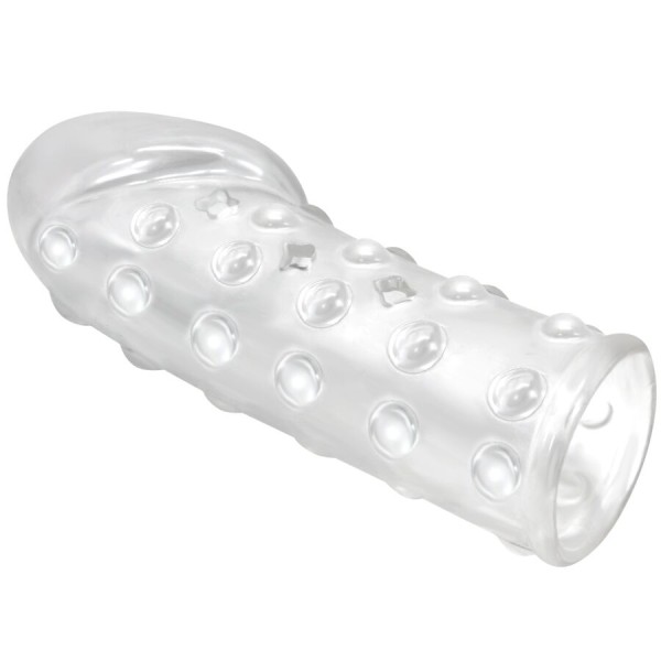 Pretty Love - Funda para pene transparente, ajustada y voluminiza