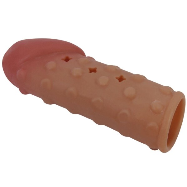 Pretty Love - Funda para pene natural ajustada y voluminizadora