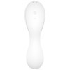 SATISFYER - APPLICATION STIMULATEUR ET VIBRATEUR CURVY TRINITY 5 BLANC SATISFYER CONNECT