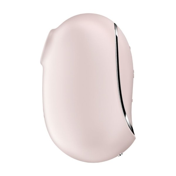 SATISFYER - STIMULATEUR ET VIBRATEUR DOUBLE AIR PULSE PRO TO GO 2 BEIGE SATISFYER AIR PULSE