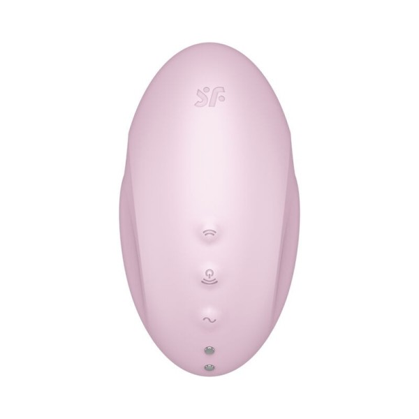 SATISFYER - STIMULATEUR ET VIBRATEUR VULVA LOVER 3 ROSE SATISFYER AIR PULSE