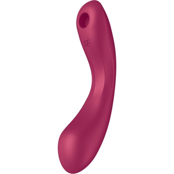 SATISFYER - CURVE TRINITY 1 AIR PULSE VIBRATION ROUGE SATISFYER AIR PULSE