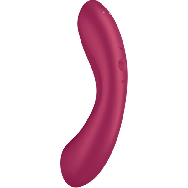 SATISFYER - CURVE TRINITY 1 AIR PULSE VIBRACIÓN ROJO SATISFYER AI