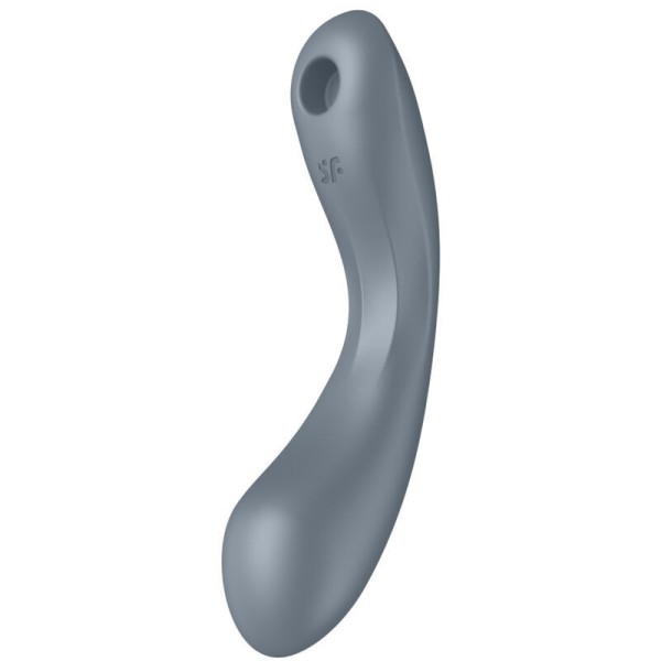 SATISFYER - CURVE TRINITY 1 AIR PULSE VIBRATION GREY SATISFYER AIR PULSE