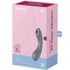 SATISFYER - CURVE TRINITY 1 AIR PULSE VIBRATION GRIS SATISFYER AIR PULSE
