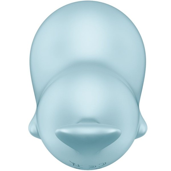 SATISFYER - ESTIMULADOR E VIBRADOR SASSY SEAL BLUE SATISFYER AIR PULSE
