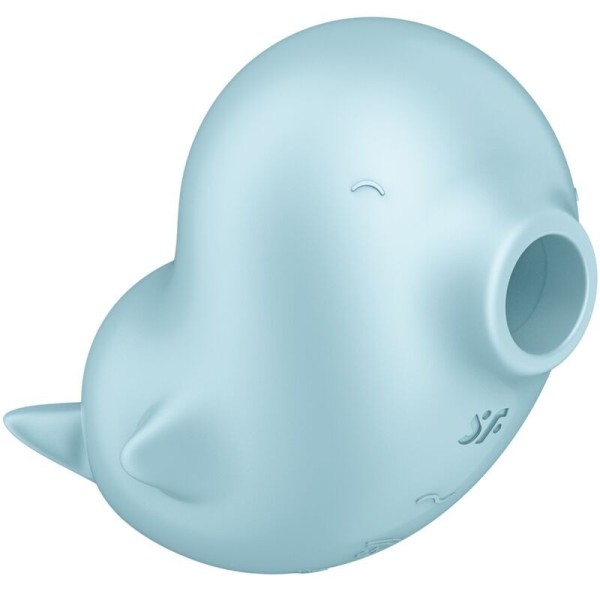 SATISFYER - ESTIMULADOR E VIBRADOR SASSY SEAL BLUE SATISFYER AIR PULSE