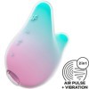 SATISFYER - MERMAID VIBES ESTIMULADOR Y VIBRADOR MENTA Y ROSA SAT