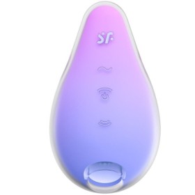 SATISFYER - MERMAID VIBES STIMULATEUR & VIBRATEUR VIOLET ET ROSE SATISFYER AIR PULSE