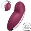 SATISFYER - TAP & CLIMAX 2 VIBRATEUR & STIMULATEUR ROUGE SATISFYER VIBRATOR