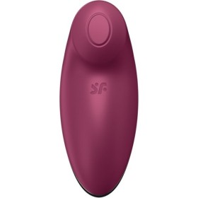 SATISFYER - TAP & CLIMAX 2 VIBRATEUR & STIMULATEUR ROUGE SATISFYER VIBRATOR