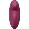 SATISFYER - TAP & CLIMAX 2 VIBRADOR Y ESTIMULADOR ROJO VIBRADOR S