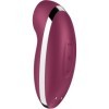 SATISFYER - TAP & CLIMAX 2 VIBRATEUR & STIMULATEUR ROUGE SATISFYER VIBRATOR