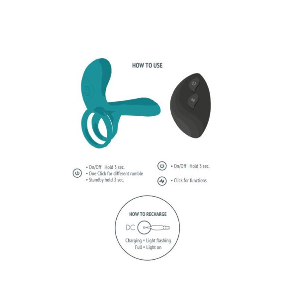 XOCOON Anneau Vibrant Vert - Qualité Premium, Livraison Discrète