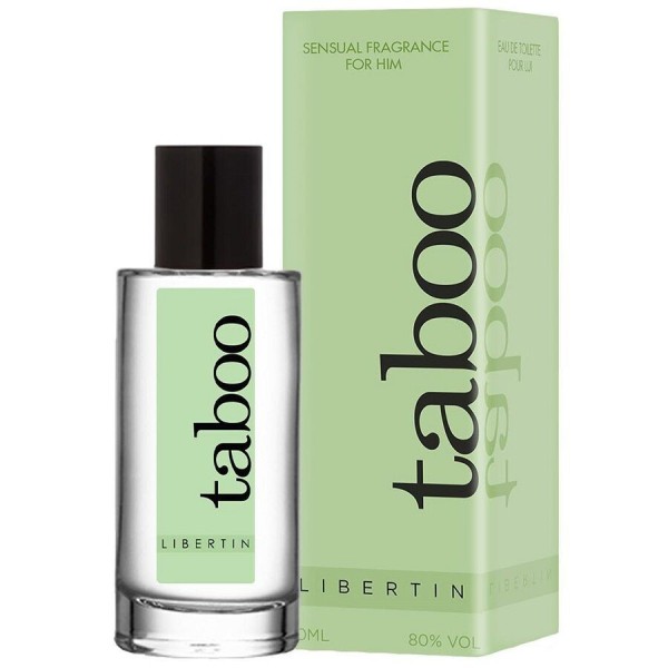 RUF - PERFUME COM FEROMONAS MASCULINAS TABOO LIBERTIN 50ML RUF