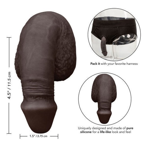 CALEXOTICS - EMBALLAGE SILICONE PÉNIS 12.75 CM CALEXOTICS