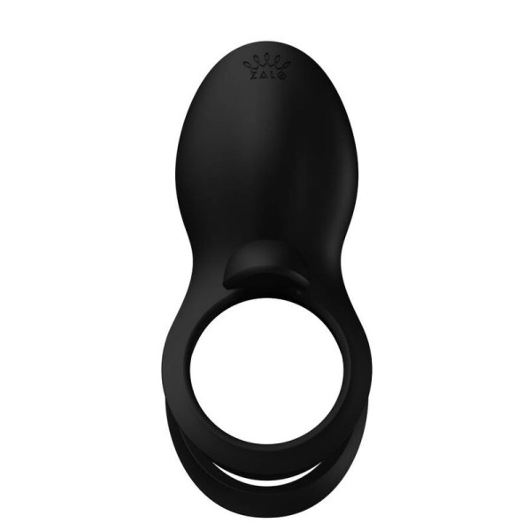 ZALO Bague Vibrante Bayek Noir - Livraison Discrète & Qualité Premium