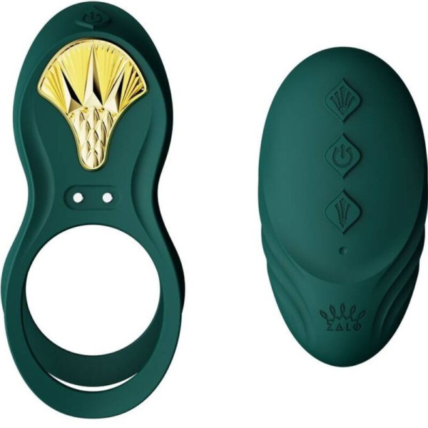 Bague Vibrante Couples Bayek Verte - ZALO | Qualité Premium & Livraison Discrète