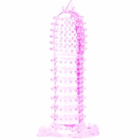 Baile - Funda para Pene Puntos Estimulantes Rosa 14 CM
