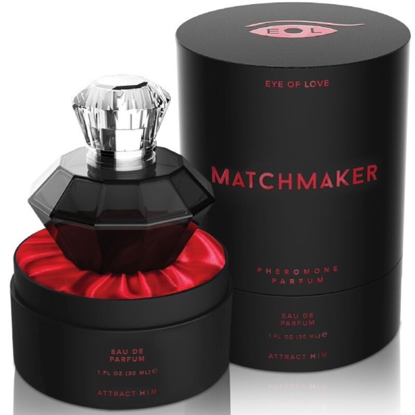 OLHO DE AMOR - LGBTQ MATCHMAKER BLACK DIAMOND PERFUME FEROMONAS PARA ELE 30 ML OLHO DE AMOR