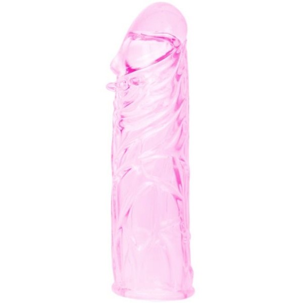 Baile - Housse DE Pénis EN Silicone Stimulante Rose 13 CM
