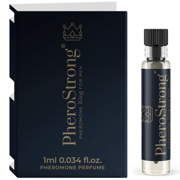 PHEROSTRONG - PERFUME PHEROMOONE KING PARA HOMBRE 1 ML PHEROSTRON