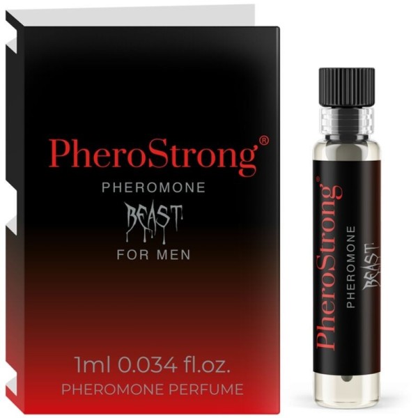 PHEROSTRONG - PARFUM PHÉROMONE BÊTE POUR HOMME 1 ML PHEROSTRONG
