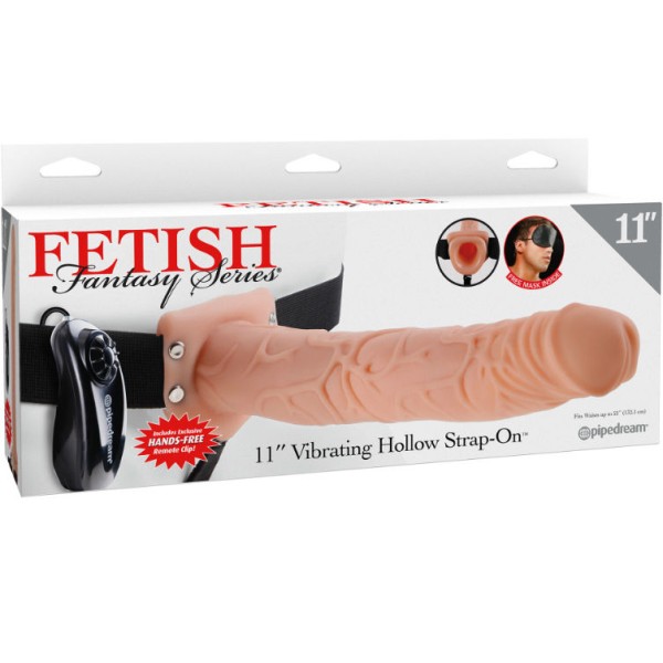 Fetish Fantasy Series - 11 Strap-On Creux Vibrant Avec Billes ...