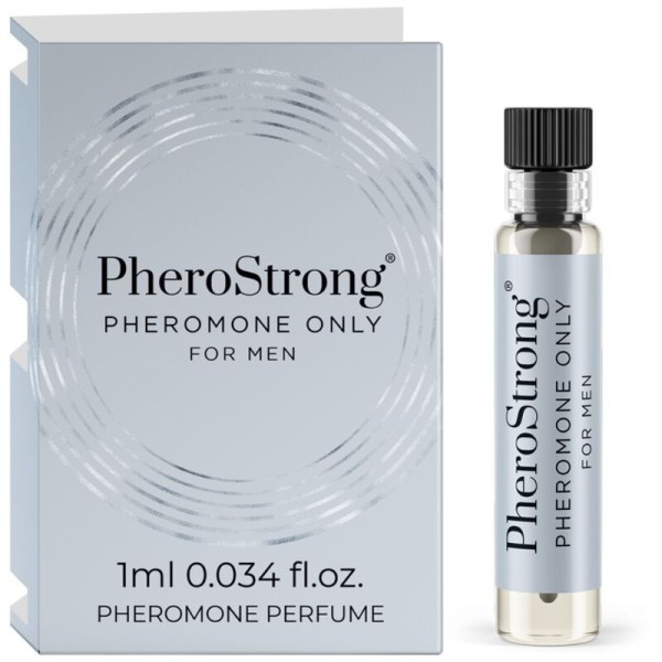 PHEROSTRONG - PERFUME CON FEROMONAS SOLO PARA HOMBRES 1 ML PHEROS