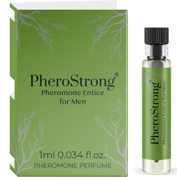PHEROSTRONG - PERFUME PHEROMOONE ENTICE PARA HOMBRE 1 ML PHEROSTR