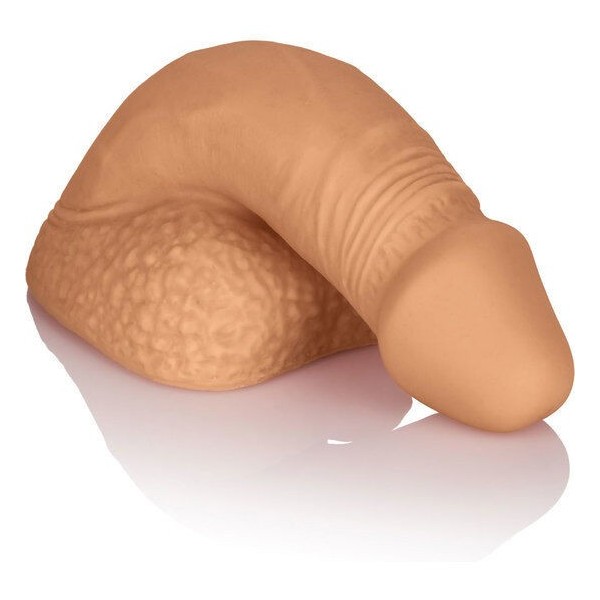 CALEXOTICS - EMBALLAGE SILICONE PÉNIS 12.75 CM CARAMEL CALEXOTICS