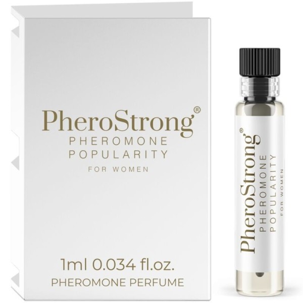 PHEROSTRONG - POPULARIDAD PERFUME PHEROMOONE PARA MUJER 1 ML PHER